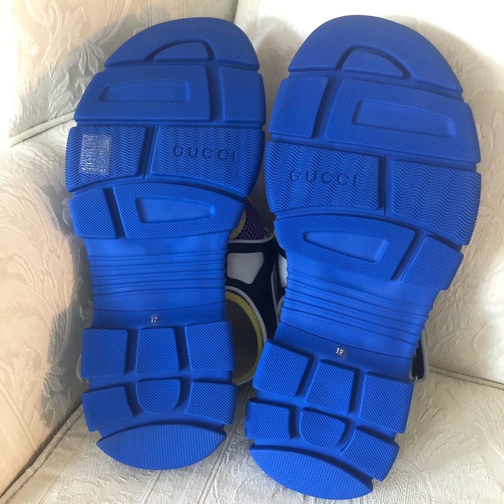 $980 Gucci Sega sandals men US size 12.5 - Picture 5 of 10